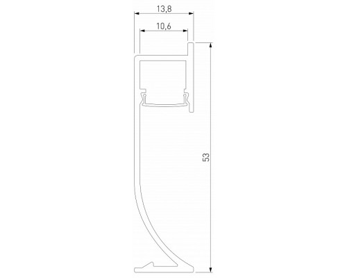 Короб для плинтусов Elektrostandard LL-2-ALP021 a066618