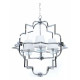 Подвесная люстра LUMINA DECO Baltimore LDP 8020-4 CHR+WT