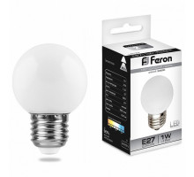 Лампа светодиодная Feron Saffit LB-37 E27 1Вт 6400K 25115