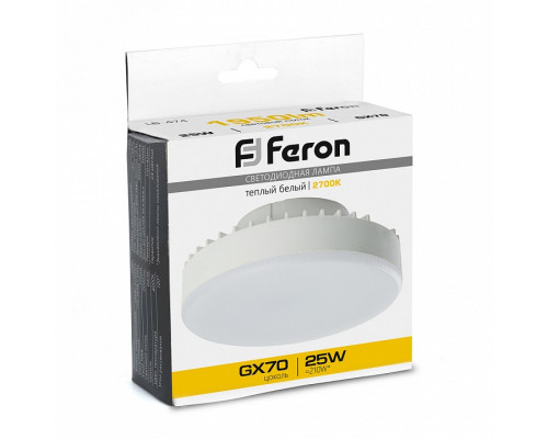 Лампа светодиодная Feron LB-474 GX70 25Вт 2700K 38268