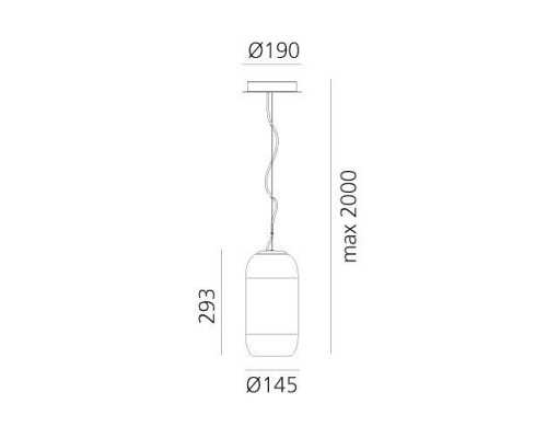 Подвесной светильник Artemide Gople 1406040A