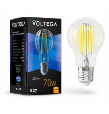 Лампа светодиодная Voltega Crystal E27 7Вт 2800K 7140