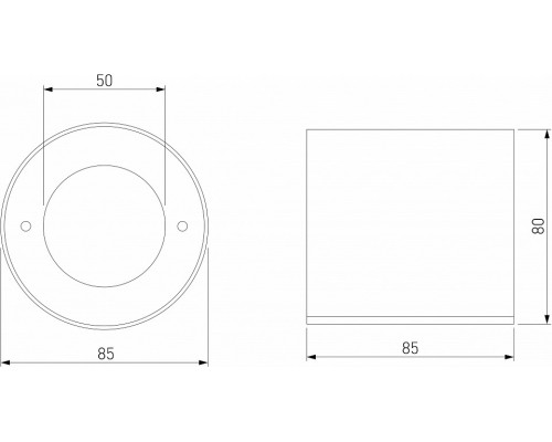 Накладной светильник Elektrostandard Orsa a062934