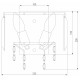 Накладной светильник Eurosvet Torreta 10121/2 хром/прозрачный хрусталь Strotskis (10105/2)