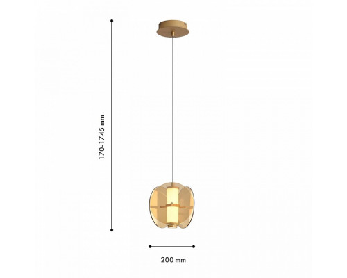 Подвесной светильник Favourite Fada 4624-1P