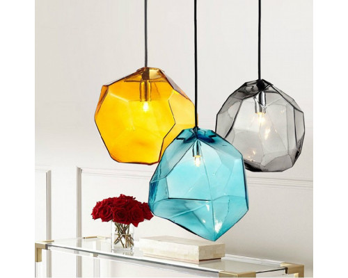 Подвесной светильник Imperiumloft Color Ice Cube Pendant Jevio Янтарный JEVIO01