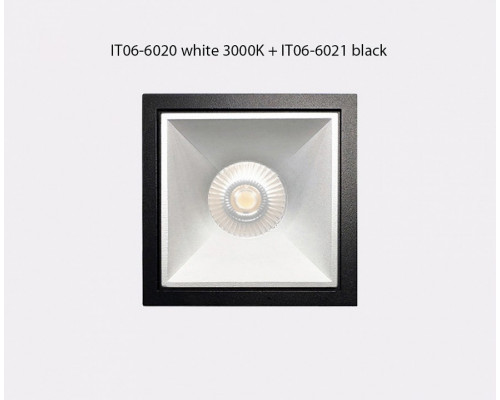 Встраиваемый светильник Italline IT06-6020 IT06-6020 white 3000K + IT06-6021 white