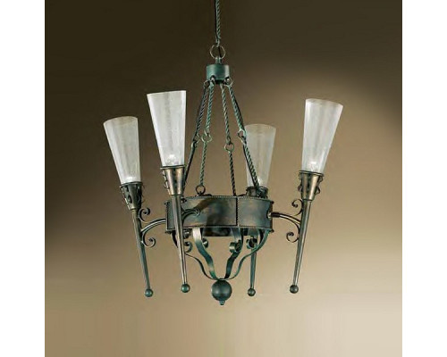 Подвесная люстра MM Lampadari Fiaccole 6231/4 V0007