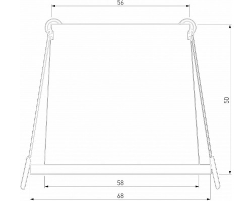 Встраиваемый светильник Elektrostandard Moll a064242