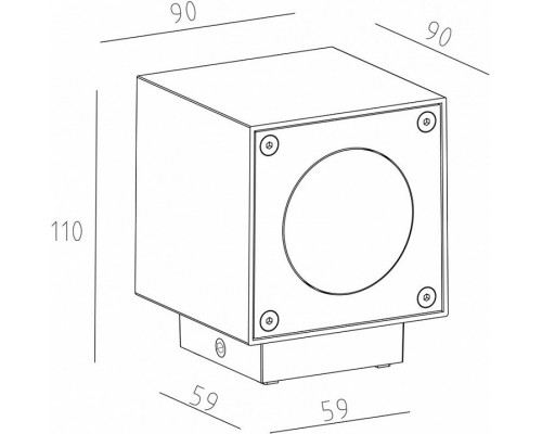 Накладной светильник Deko-Light Cubodo A 730328