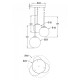 Подвесной светильник Maytoni Basic form MOD321PL-03G