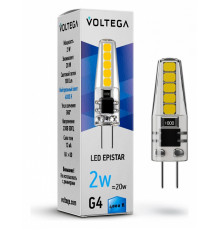 Лампа светодиодная Voltega Simple G4 2Вт 4000K 6984