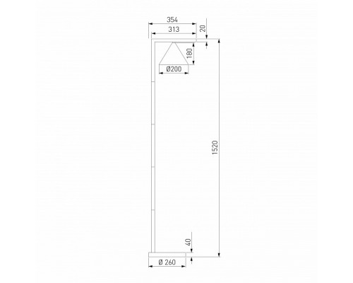 Торшер Elektrostandard Bevel a068473