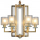 Подвесная люстра LUMINA DECO Manhattan LDP 8012-6 F.GD