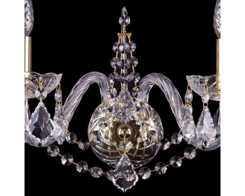 Бра Bohemia Ivele Crystal 1411 1411B/2/160/G/Leafs