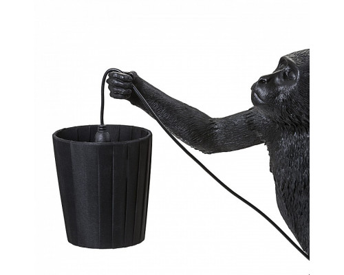 Плафон текстильный Seletti Monkey Lamp 14918 BLK