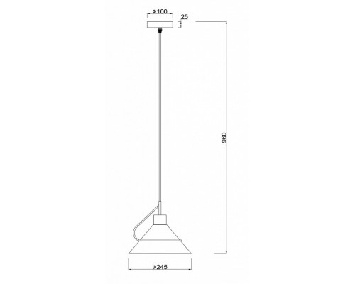 Подвесной светильник Freya Amis FR5025PL-01B