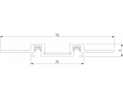 Трек встраиваемый Elektrostandard Flat Magnetic a063727