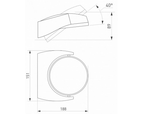 Светильник на штанге Arlight Eye 029979