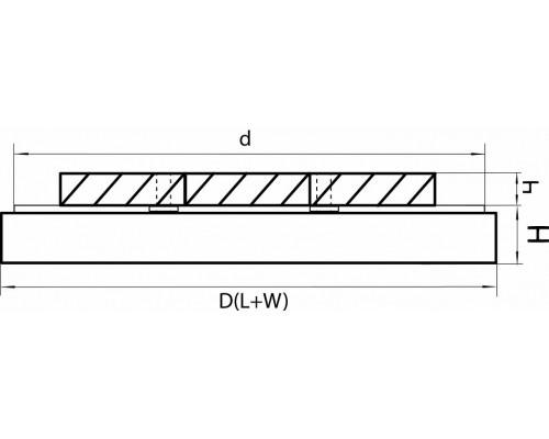 Накладной светильник Lightstar Arco QUA LED 226262