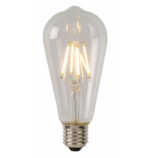 Лампа светодиодная Lucide ST64 Class A E27 7Вт 2700K 49084/07/60