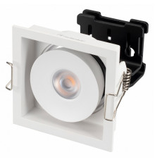 Встраиваемый светильник Arlight CL-SIMPLE-S80x80-9W Day4000 (WH, 45 deg) 028148