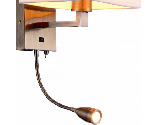 Бра с подсветкой Arte Lamp Hall A9249AP-2AB