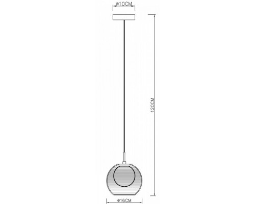 Подвесной светильник Deko-Light Filo Ball 342029