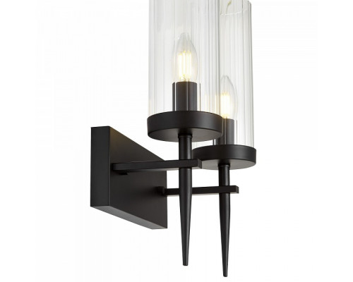 Бра LUMINA DECO Moratti LDW 8022-2 BK+PR