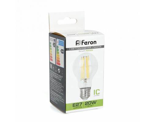 Лампа светодиодная Feron LB-620 E27 20Вт 4000K 38246