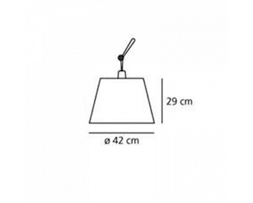 Плафон бумажный Artemide Tolomeo Mega 0780030A