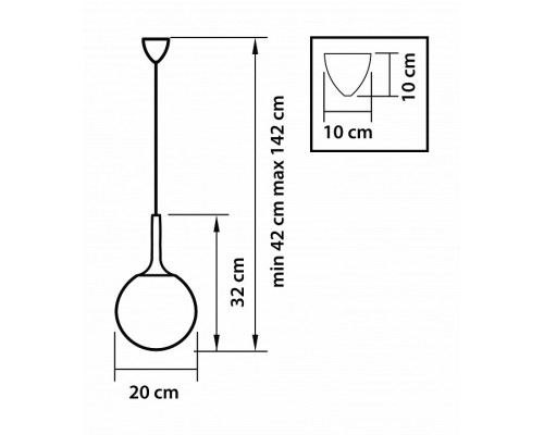 Подвесной светильник Lightstar Globo 813022