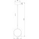 Подвесной светильник Elektrostandard Grollo a060343