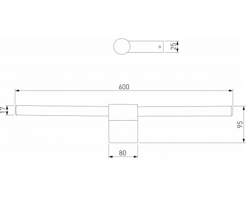 Подсветка для картины Elektrostandard Luar a062892