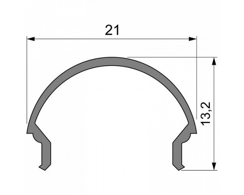 Профиль накладной Deko-Light R-01-15 984533