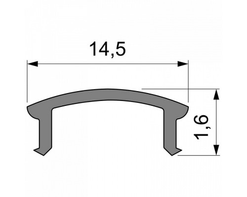 Профиль накладной Deko-Light F-01-10 983516