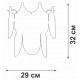 Накладной светильник Vitaluce V5813 V5813-8/1A