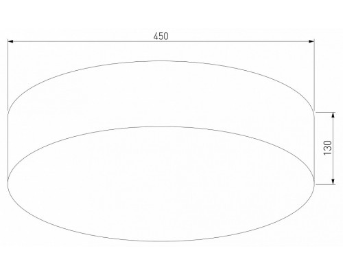 Накладной светильник TK Lighting Rondo 1087 Rondo Graphite