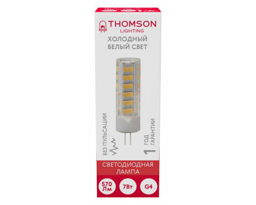 Лампа светодиодная Thomson G4 G4 7Вт 6500K TH-B4233