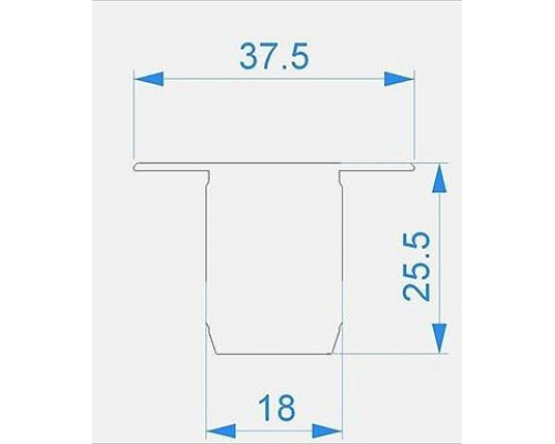 Набор из 10 заглушек для профиля Deko-Light P-ET-03-10 978260