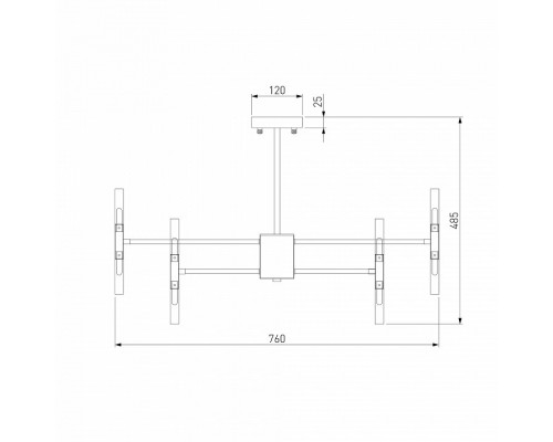 Люстра на штанге Bogate's Bastone 346 Smart