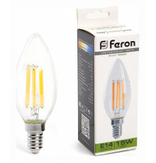 Лампа светодиодная Feron LB-717 E14 15Вт 4000K 38258