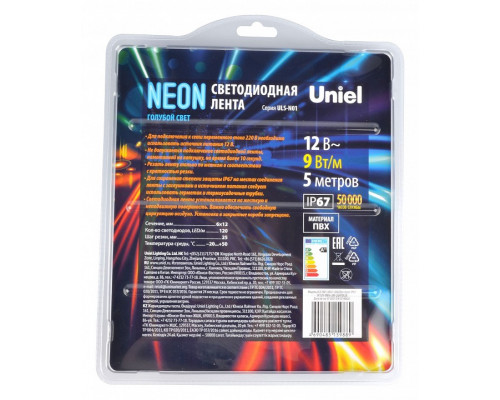 Лента светодиодная Uniel Neon ULS-N01 UL-00009091