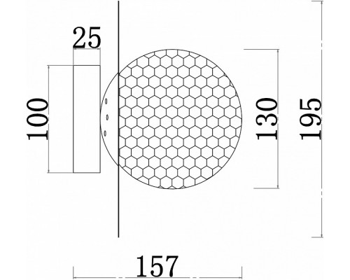 Накладной светильник F-promo Roshni 3049-1W