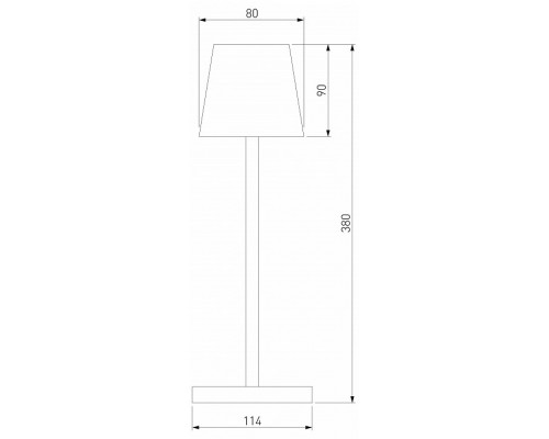 Настольная лампа декоративная Elektrostandard Mist a063928