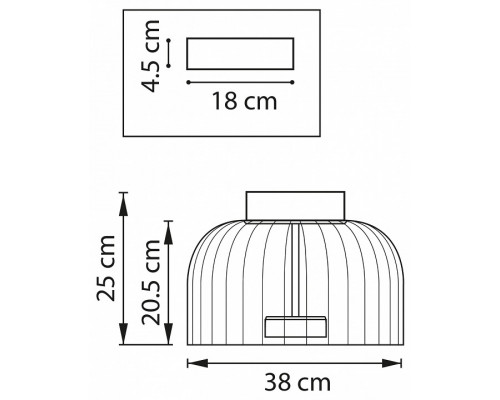 Накладной светильник Lightstar Celesta 809062