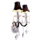 Бра LUMINA DECO Denica LDW 66249-2 BK