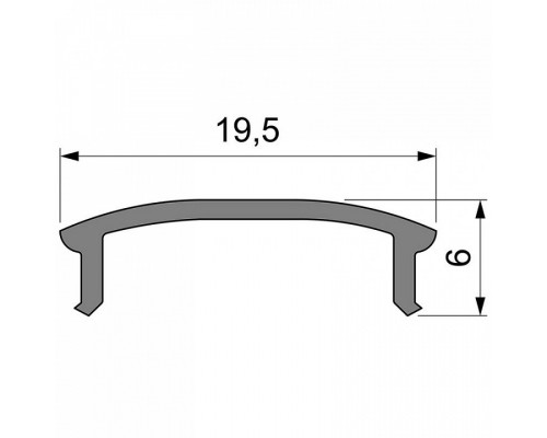 Профиль накладной Deko-Light F-01-15 983533