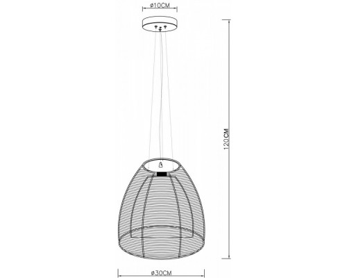 Подвесной светильник Deko-Light Filo Big Mob 342027