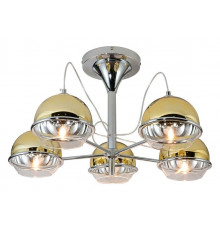 Люстра на штанге LUMINA DECO Veroni LDC 1029-5 GD